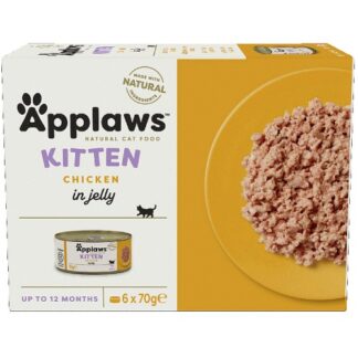 Applaws Natural Wet Kitten Cat Food Chicken In Jelly Tins