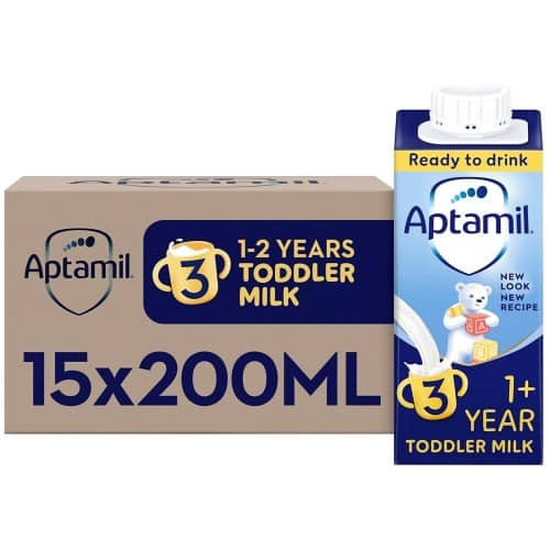 Aptamil Toddler Milk Ready to Drink 1-3 Yrs Multipack (15 x 200ml)