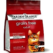 Arden Grange Grain Free Dry Adult Cat Food With Fresh Chicken And Potato (4kg)