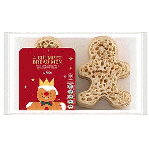 ASDA 4 Crumpet Bread Men