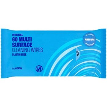 ASDA 60 Original Multi Surface Cleaning Wipes