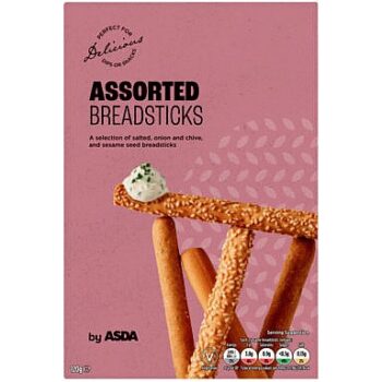 ASDA Assorted Bread Sticks (120g)