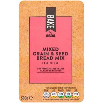 ASDA Bake Mixed Grain & Seed Bread Mix (500g)