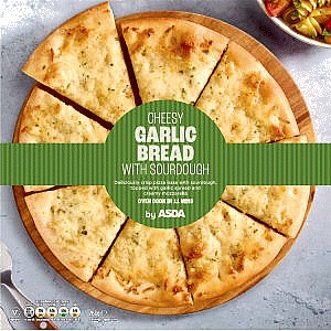 ASDA Cheesy Garlic Bread with Sourdough