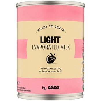 ASDA Light Evaporated Milk (410g)