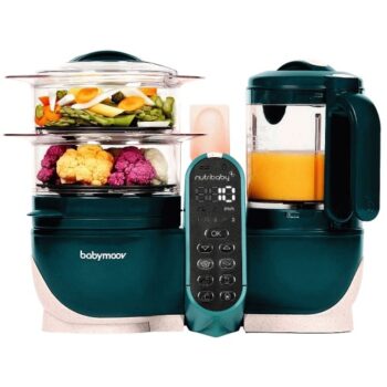 Babymoov Nutribaby Opal Green 6 in 1 Baby Food Maker