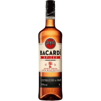 Bacardi Spiced Premium Rum Spirit Drink (1 Litre)
