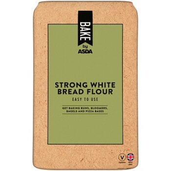 BAKE by ASDA BAKE by ASDA Strong White Bread Flour (1.5kg)
