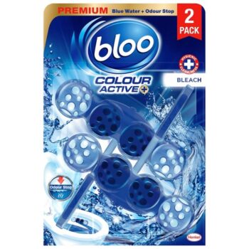 Bloo Colour Active Bleach Rim Block (2 x 50g)