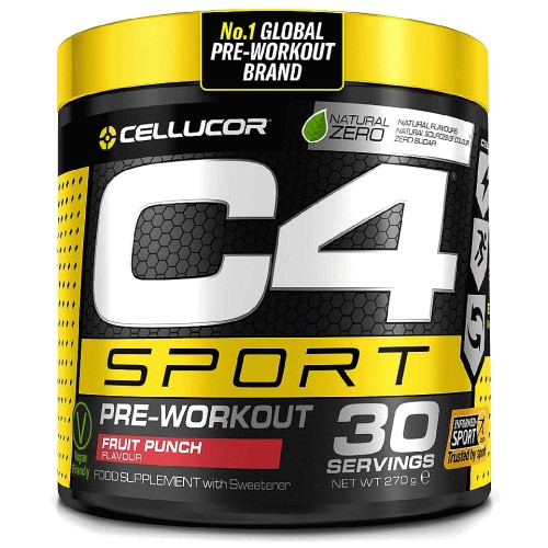 C4 Sport Pre-Workout Fruit Punch (270g)