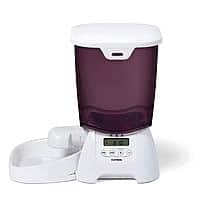 Cat Mate C3000 Dry Food Cat Feeder White