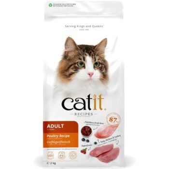 Catit Recipes Dry Adult Poultry (2kg)