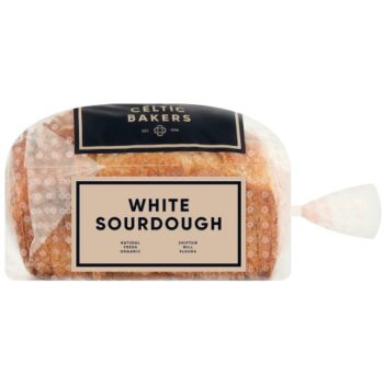 Celtic Bakers Organic White Sourdough Tin Loaf (500g)