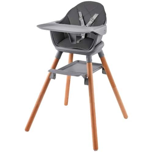 Clair de Lune 6 in 1 High Chair Grey