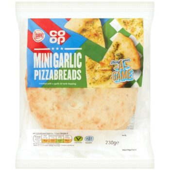 Co-op Mini Garlic Pizza Breads (230g)
