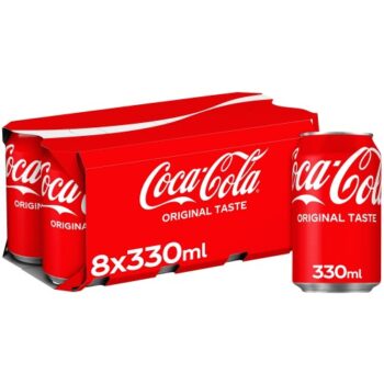 Coca-Cola Original Taste Regular (8 x 330ml)