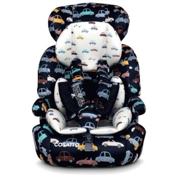 Cosatto Zoomi Group 123 Anti-Escape Car Seat Charcoal Beep Beep
