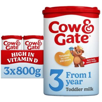 Cow & Gate Toddler Milk 1+ Years powder (3 x 800g)