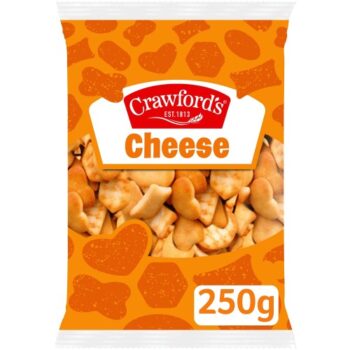 Crawford's Cheese Baked Snacks (250g)