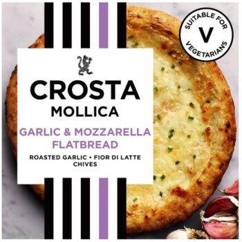 Crosta Mollica Garlic & Mozzarella Pizza Bread (229g)