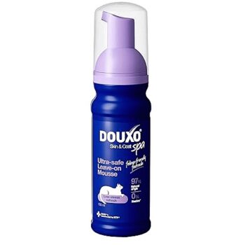 Douxo Skin And Coat Spa Ultra-Safe Low-Stress Refresh Leave-On Mousse For Cats (150ml)