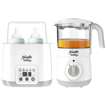 Dualit Baby Food Maker & Double Bottle Warmer Bundle