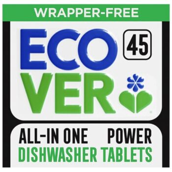 Ecover All-In-One Power Dishwasher Tablets 45 Tablets