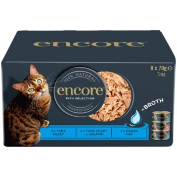 Encore Cat Tin Multipack Fish (8 x 70g)