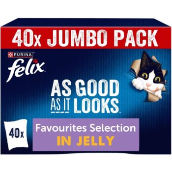 FELIX As Good As it Looks Favourites Selection Wet Cat Food (40 x 85g)