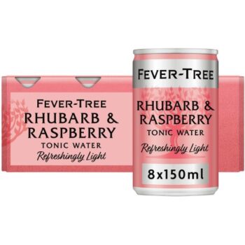 Fever-Tree Rhubarb & Raspberry Tonic Water 8x150 (8 x 150ml)
