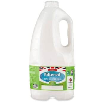 Filtered British Semi Skimmed Milk