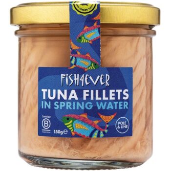 Fish 4 Ever Azores Tuna Fillets in Spring Water (150g)