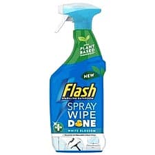 Flash Antibacterial Bathroom Cleaning Spray White Blossom (800ml)