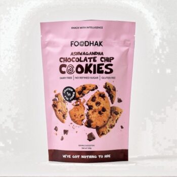 Foodhak Ashwagandha Chocolate Chip Cookies (160g)