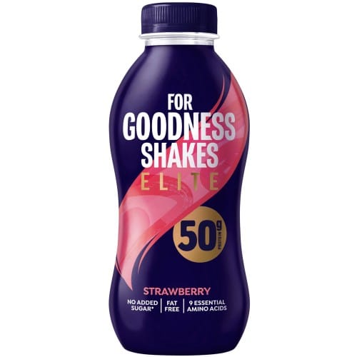 For Goodness Shakes Protein Strawberry Shake (471ml)