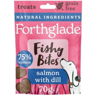 Forthglade Fishy Bites Salmon with Dill Dog Treats (70g)