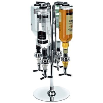 Four Bottle Bar Optic Drinks Dispenser