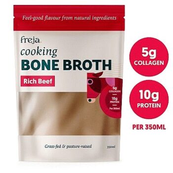 Freja Rich Beef Cooking Bone Broth (350ml)
