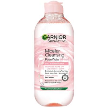 Garnier Skin Active Micellar Rose Water Cleanse & Glow (400ml)