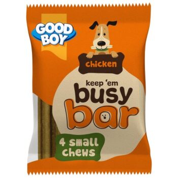 Good Boy Busy Bar Dog Treats 4 Small Chews (108g)