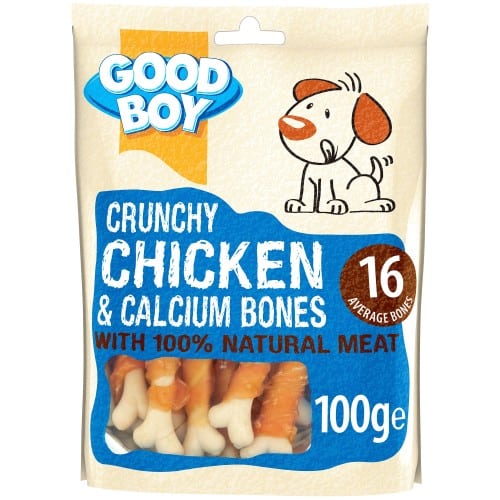 Good Boy Chicken & Calcium Bones (100g)