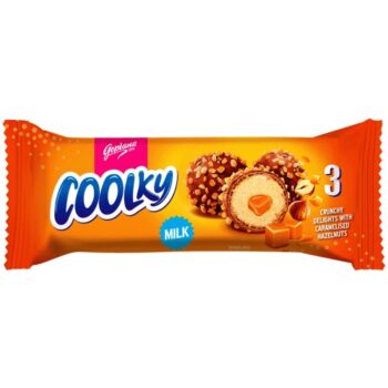 Goplana Coolky Milk 3 Crunchy Delights with Caramelised Hazelnuts (35g)