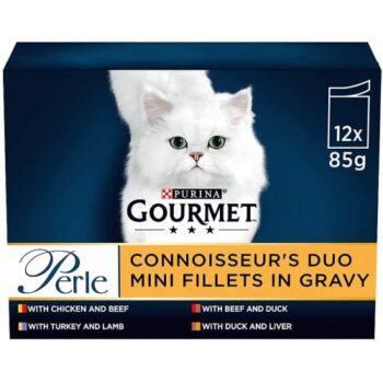 Gourmet Perle Connoisseur's Duo Wet Adult Cat Food