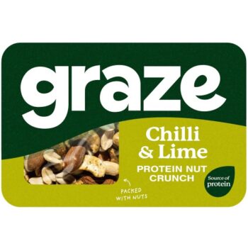 Graze Nutty Protein Power Snack Mix Punchy Chilli & Lime Nuts (38g)
