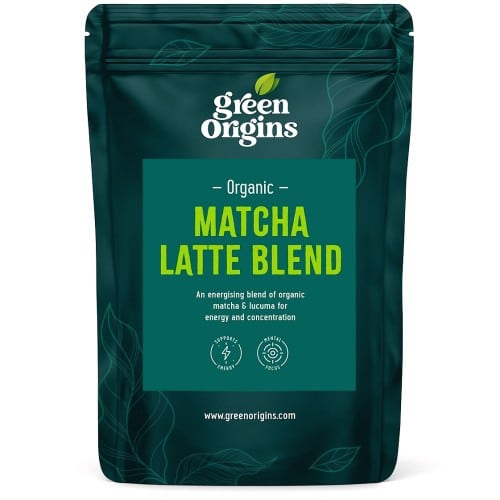 Green Origins Organic Super Japanese Matcha Latte Blend (100g)