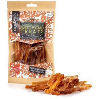 Green & Wilds Sweet Potato Dog Treats (100g)