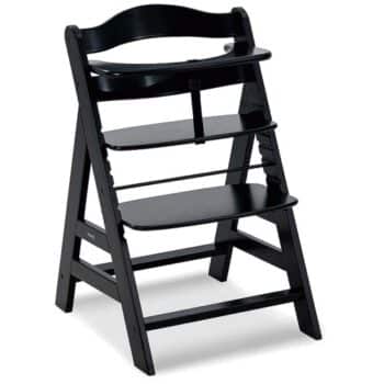 Hauck Alpha+ Wooden Highchair Black