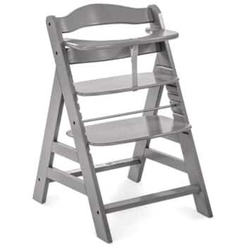 Hauck Alpha+ Wooden Highchair Grey