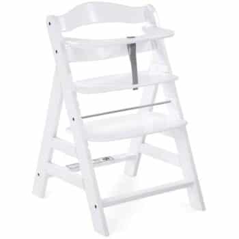 Hauck Alpha+ Wooden Highchair White
