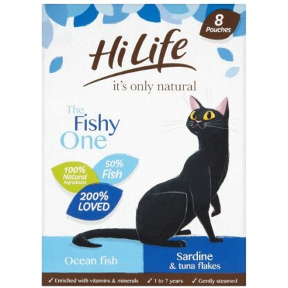 HiLife It's only Natural The Fishy One in Jelly (8 x 70g)